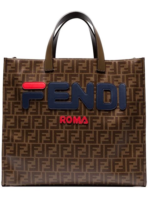 shopper fendi roma|fendi roma shopper.